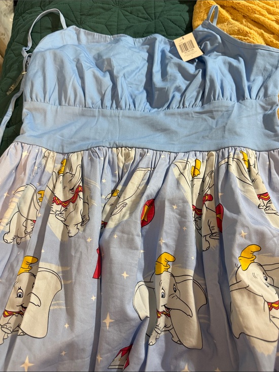 Disney Dresses & Skirts - Disney Light Blue Dumbo Print Sundress